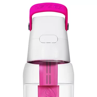 Butelka filtrująca wodę Dafi SOLID 0,7 l + filtr węglowy - Flamingowa - Shakery i bidony sportowe - miniaturka - grafika 3