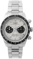 Zegarki męskie - Zegarek Timex TW2Y19200 Waterbury Heritage Chronograph 39mm Stainless Steel Bracelet - miniaturka - grafika 1