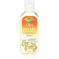 Olejki do ciała i włosów - Bione Cosmetics Keratin Argan olejek do włosów jasnych 80ml - miniaturka - grafika 1