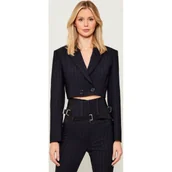 Marynarki i żakiety damskie - Pinko Marynarka SCAMORZA | Cropped Fit | z dodatkiem wełny - miniaturka - grafika 1