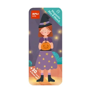 Magnetyczna układanka Mix&Match Apli Kids Teatr - Układanki dla dzieci - miniaturka - grafika 1