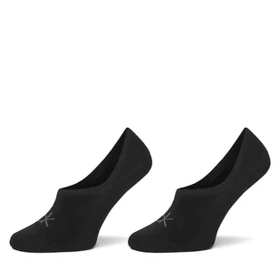Zestaw 2 par stopek damskich Calvin Klein 701228801 Czarny - Skarpetki damskie - miniaturka - grafika 1
