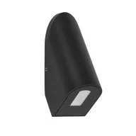 Lampy ogrodowe - Zewnętrzny kinkiet ścienny Cline 11377 Nowodvorski LED 3W 3000K IP54 czarny - miniaturka - grafika 1