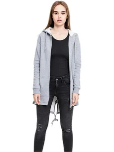 Urban Classics Bluza w kolorze szarym - Bluzy damskie - miniaturka - grafika 1