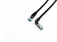 Patchcordy - Equip 605897 kabel sieciowy Czarny 0,5 m Cat6a S/FTP (S-STP) - miniaturka - grafika 1
