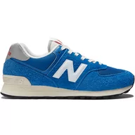 Buty sportowe męskie - Buty unisex New Balance U574WL2  niebieskie - miniaturka - grafika 1