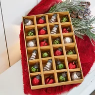 Ozdoby bożonarodzeniowe - Świąteczne zawieszki, zestaw 24 szt. Timur - miniaturka - grafika 1