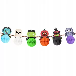 Dekoracja girlanda baner stworki Halloween - Halloween - miniaturka - grafika 1