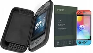 Akcesoria do Nintendo - 2-PAK ETUI OBUDOWA DO NINTENDO SWITCH OLED + SZKŁO - miniaturka - grafika 1