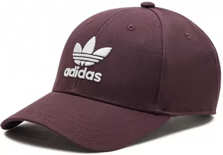 Czapki męskie - adidas Trefoil Baseball Cap HL9328, Mężczyzna, Czapka z daszkiem, Bordowy - grafika 1