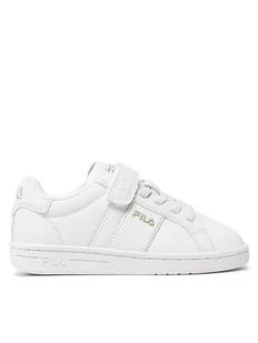 Fila Sneakersy Crosscourt Line Velcro Kids FFK0184 Biały - Buty dla dziewczynek - miniaturka - grafika 1