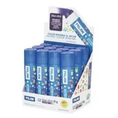 Artykuły biurowe - MILAN Klej w sztyfcie 21g niebieski (12szt) - miniaturka - grafika 1