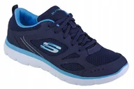 Buty sportowe damskie - Buty Skechers Summits Suited 12982-NVBL 38 - miniaturka - grafika 1