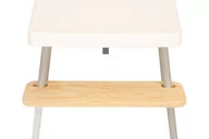 Krzesełka do karmienia - Regulowany podnóżek do krzesełka IKEA Antilop biały - miniaturka - grafika 1