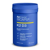 Witaminy i minerały - ForMeds Bicaps K2 D3, 60 kapsułek - miniaturka - grafika 1