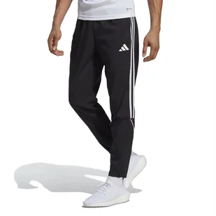 Spodnie adidas Tiro 23 League Woven IB5012 - czarne - Spodnie sportowe męskie - miniaturka - grafika 1