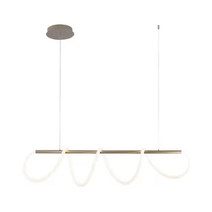 Lampa wisząca LED 45W BALBO 20006PM-GD Zuma Line - Lampy sufitowe - miniaturka - grafika 1