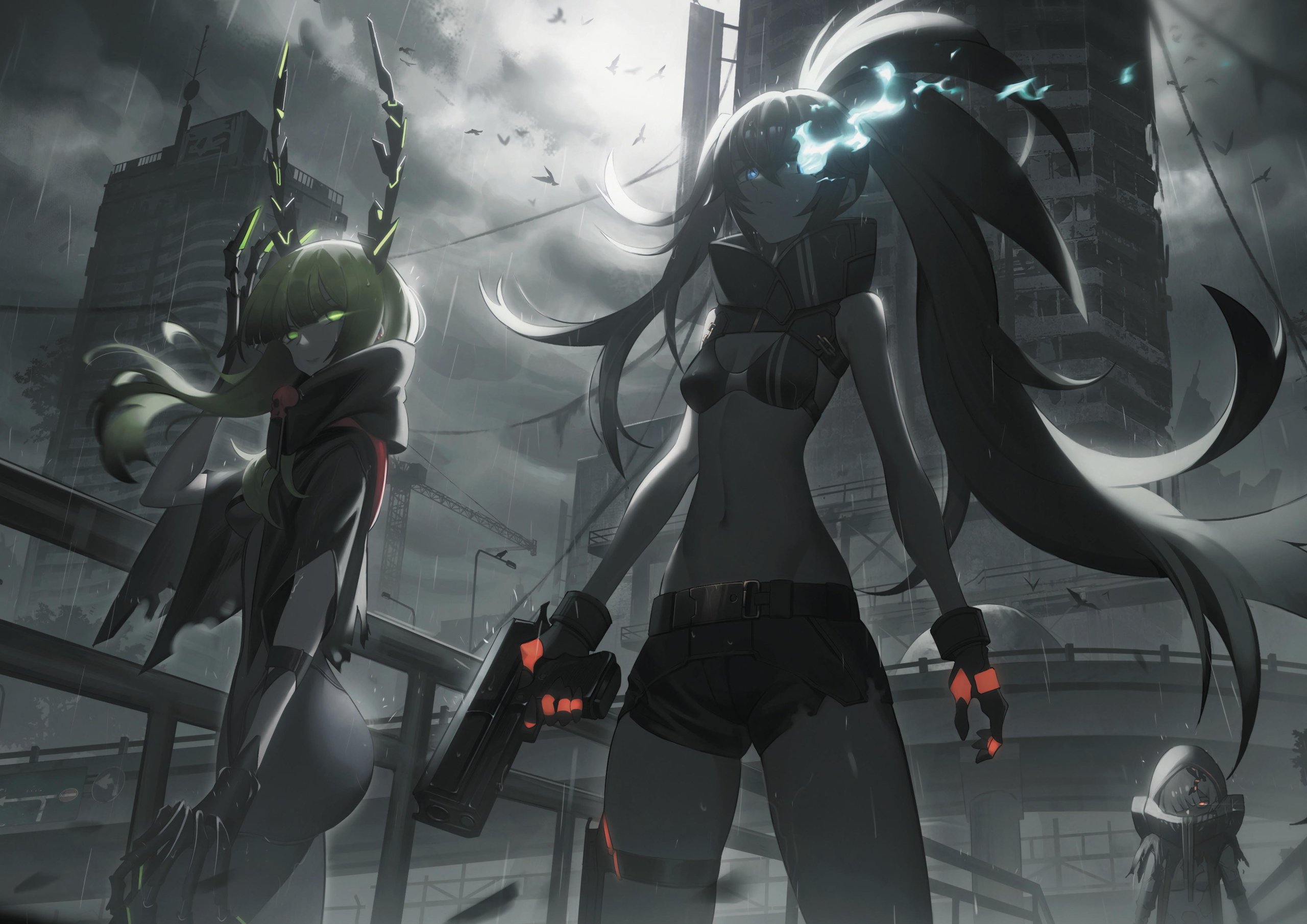 Plakat A2 anime manga Black Rock Shooter