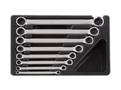 Zestawy narzędziowe - KING TONY Zestaw kluczy oczkowych prostych 9-1C08MR, 6-22 mm - miniaturka - grafika 1