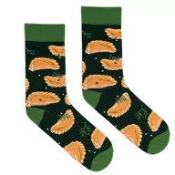 Skarpetki męskie - Skarpetki Pierogi Zielone 36-41 - miniaturka - grafika 1