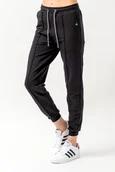 Spodnie sportowe damskie - Spodnie dresowe damskie EMI czarne - miniaturka - grafika 1