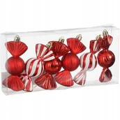 Bombki - BOMBKA FORMÓWKA PLASTIKOWA BEZPIECZNA CUKIERKI 6SZT MICA - miniaturka - grafika 1