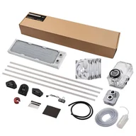 Tuning komputera - akcesoria - Phanteks EZ-Fit 360 D30-Kit Procesor Zestaw do chłodzenia płynami 12 cm Przezroczysty, Biały 10 szt. - miniaturka - grafika 1