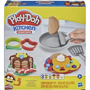 Hasbro Zestaw z masą plastyczną PlayDoh Naleśniki - Zabawki kreatywne - miniaturka - grafika 1