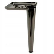 Meble modułowe i akcesoria - Noga meblowa Szpilka czarny chrom nóżka 17 cm - miniaturka - grafika 1