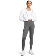 Spodnie sportowe damskie - Damskie legginsy dzianinowe z wysokim stanem Under Armour Campus Legging - szare - UNDER ARMOUR - miniaturka - grafika 1