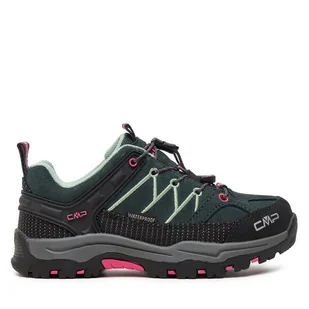 Trekkingi CMP Rigel Low Wp 3Q13244 Czarny - Buty trekkingowe dziecięce - miniaturka - grafika 1