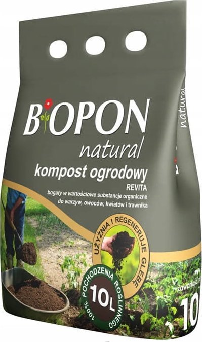 Bros Kompost ogrodowy Revita 10L do warzyw owoców krzewów i trawnika