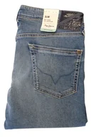 Spodnie męskie - PEPE JEANS SLIM HATCH RECLAIM JEANSY MĘSKIE - miniaturka - grafika 1