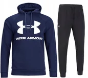 Dresy męskie - UNDER ARMOUR OCIEPLANY MÄSKI DRES BAWEĹNA BLUZA SPODNIE / rozm M - miniaturka - grafika 1