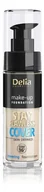 Podkłady do twarzy - DELIA Cosmetics Stay Flawless Cover Podkład kryjący 16H nr 503 Warm Beige 30ml - miniaturka - grafika 1