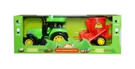 Samochody i pojazdy dla dzieci - Swede Traktor z maszyną polski moduł dźwiękowy - - miniaturka - grafika 1