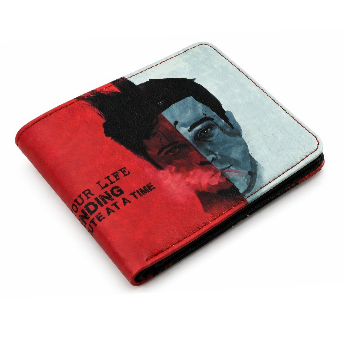 The Narrator 13 cm Eko-Skóra Portfel Filmowy Fight Club