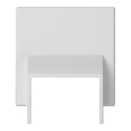 Inne akcesoria elektryczne - Kontakt Simon Plakietka przyłączeniowa SIMON K45 do minikanałów 20x30-biały - miniaturka - grafika 1