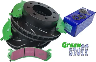 Przednie klocki GreenStuff + NACINANE tarcze hamulcowe EBC seria USR Cadillac DeVille 2000-2005 - Tarcze hamulcowe - miniaturka - grafika 13