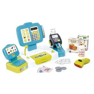 Smoby 7600350105 KASA ELEKTRONICZNA 70828 - Zabawy w naśladowanie dorosłych - miniaturka - grafika 11