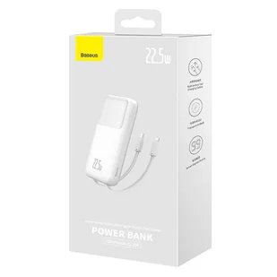 Powerbank Baseus Comet 10000mAh 22.5W (biały) - Powerbanki - miniaturka - grafika 9