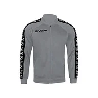 Garnitury - Givova Męska kamizelka Giacca College Band szary szary S - miniaturka - grafika 1