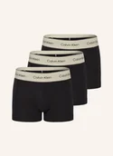 Majtki damskie - Calvin Klein Bokserki Heritage Cotton Stretch, 3 Szt. schwarz - miniaturka - grafika 1