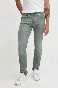 Pepe Jeans jeansy TAPERED JEANS męskie kolor zielony PM207390YB2 - Spodnie męskie - miniaturka - grafika 1