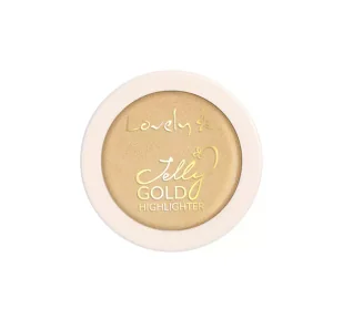 Lovely Jelly Gold Highlighter rozświetlacz do twarzy - Rozświetlacze do twarzy i ciała - miniaturka - grafika 1
