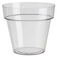 Donice - Osłonka IBIZA transparentna 12 bezbarwna - miniaturka - grafika 1