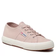 Trampki damskie - Superga Tenisówki 2750 Plus Cotu S003J70 Pink Skin-F Avorio AFB - miniaturka - grafika 1