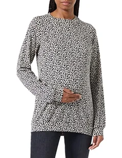 Noppies Maternity Top Roslyn Nursing Long Sleeve Allover Print T-Shirt, Oatmeal-P807, M - Koszulki i topy damskie - miniaturka - grafika 1