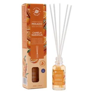 La Casa de los Aromas Mikado patyczki zapachowe Cynamon & Pomarańcza 30ml - Zapachy do domu - miniaturka - grafika 1