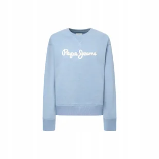 PEPE JEANS BLUZA DAMSKA NANETTE NIEBIESKA r.S - Bluzy damskie - miniaturka - grafika 1